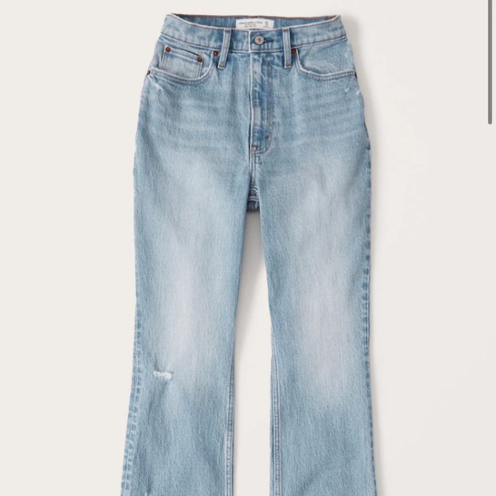 The Kick Flare ultra high rise jean